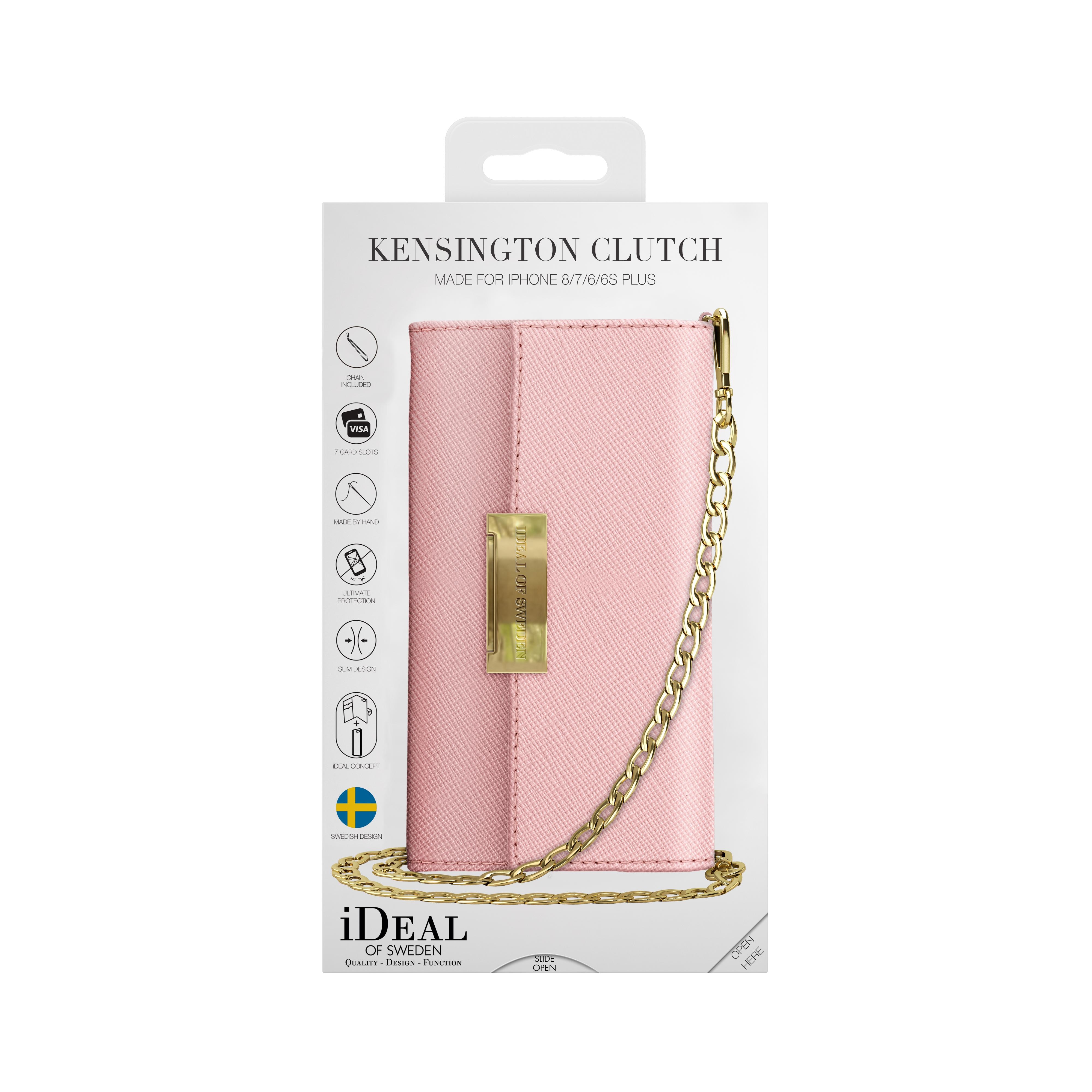 Kensington Clutch iPhone 7 Plus/8 Plus Pink