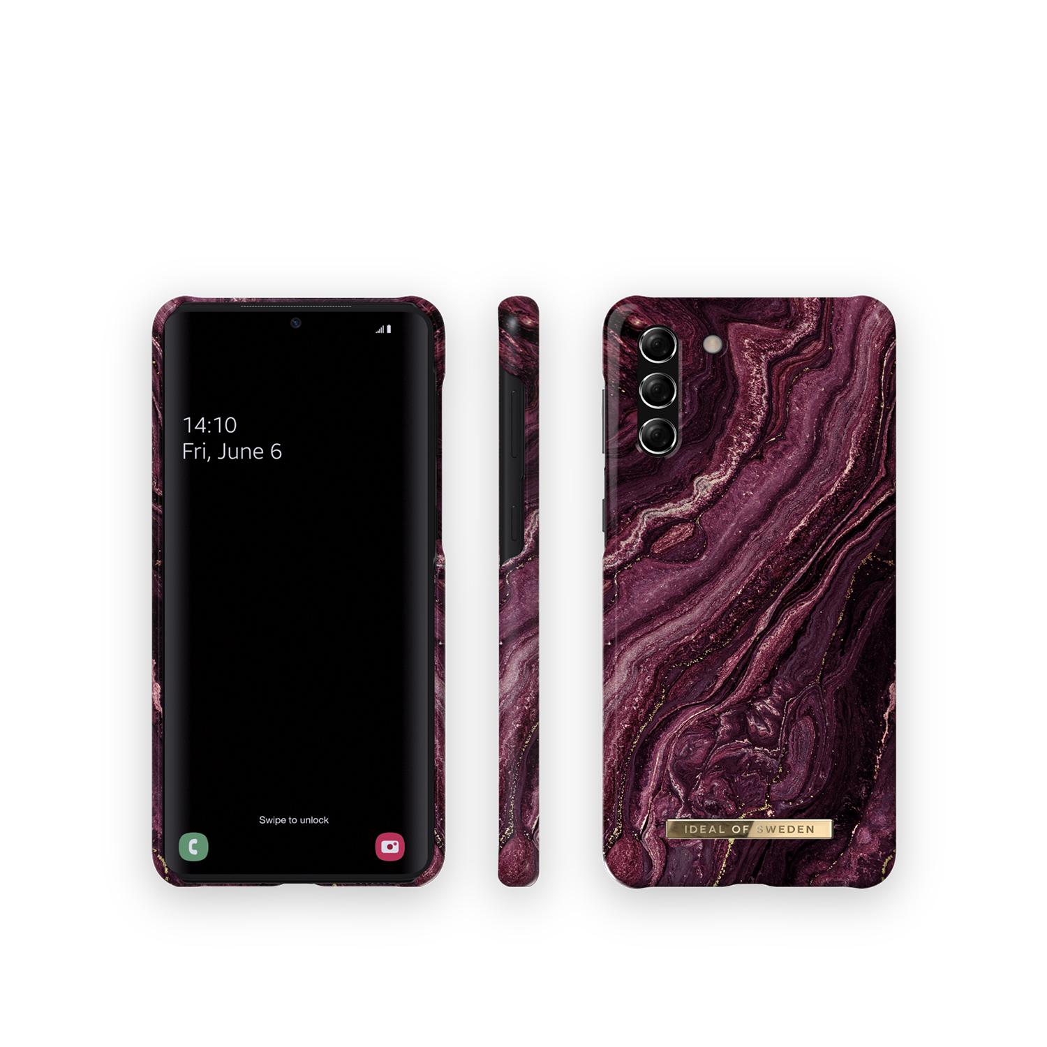 Fashion Case Samsung Galaxy S21 Plus Golden Plum