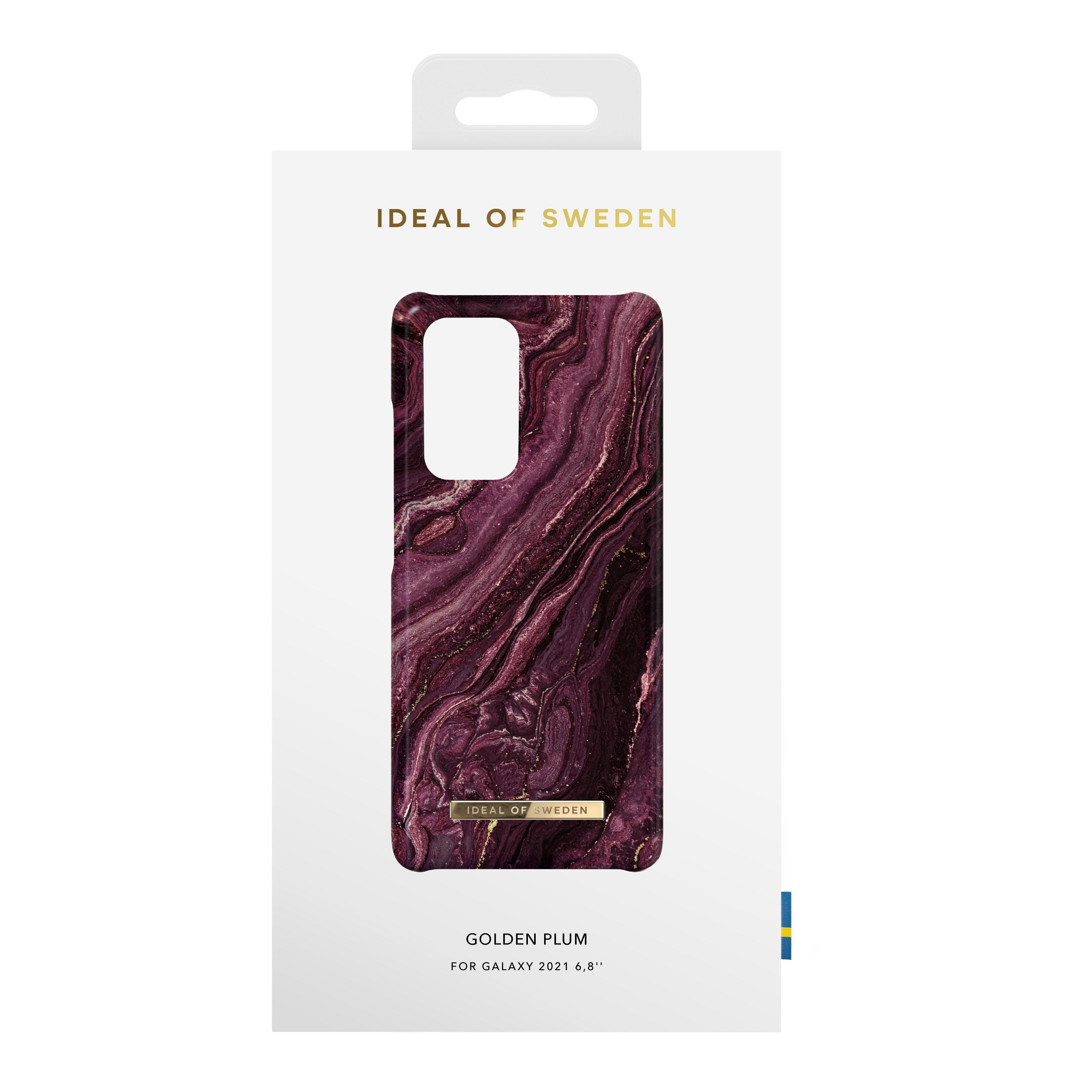 Fashion Case Samsung Galaxy S21 Ultra Golden Plum