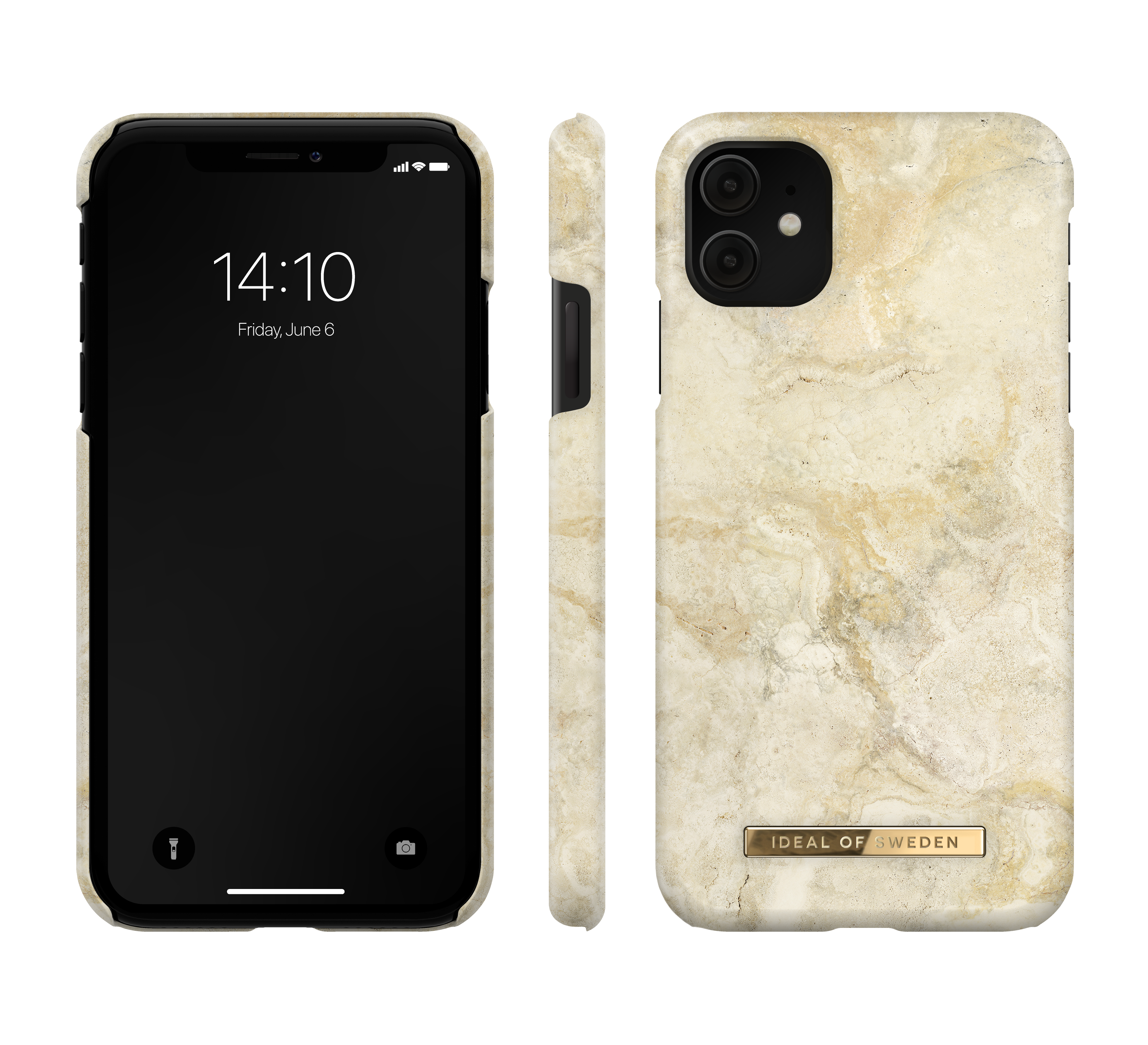 Fashion Case iPhone 11/XR Sandstorm Marble