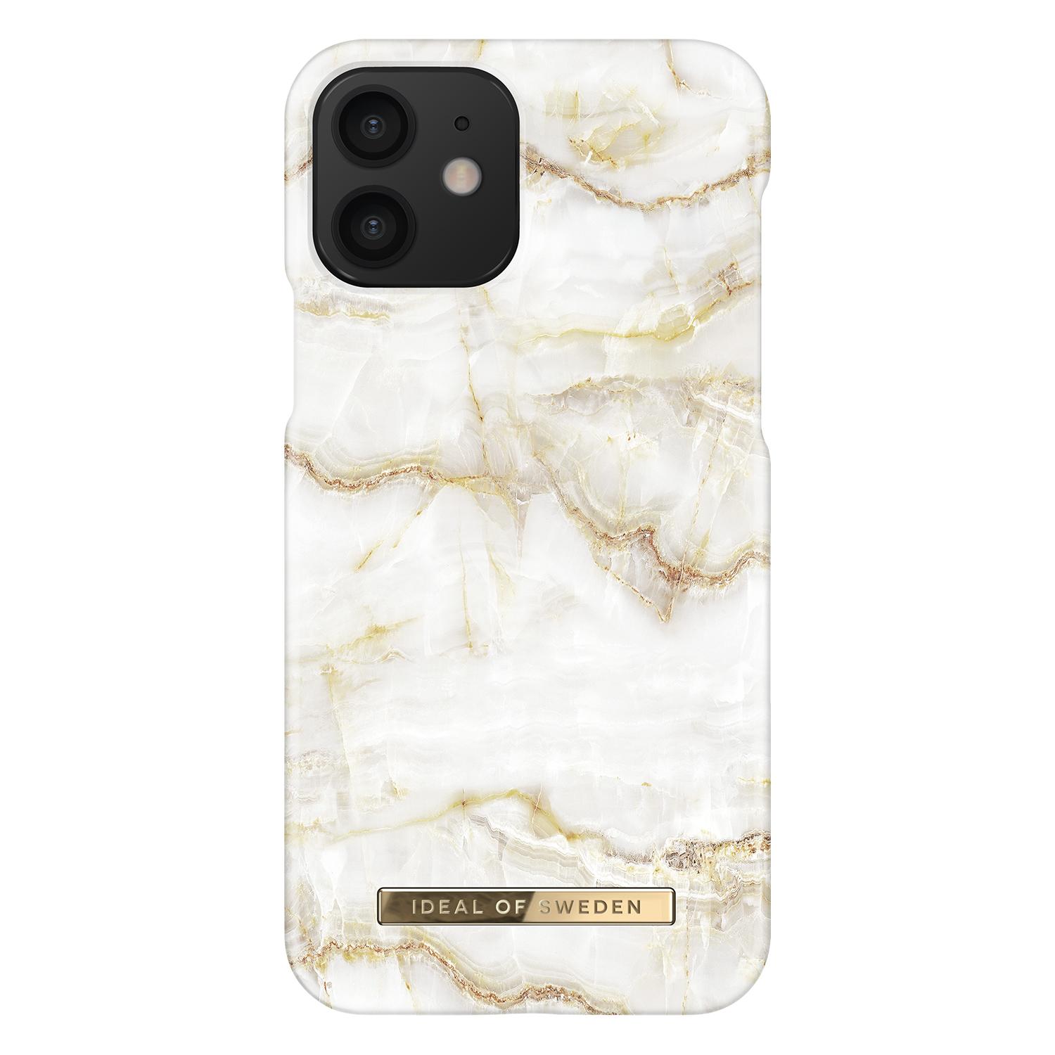 Fashion Case iPhone 12/12 Pro Golden Pearl Marble