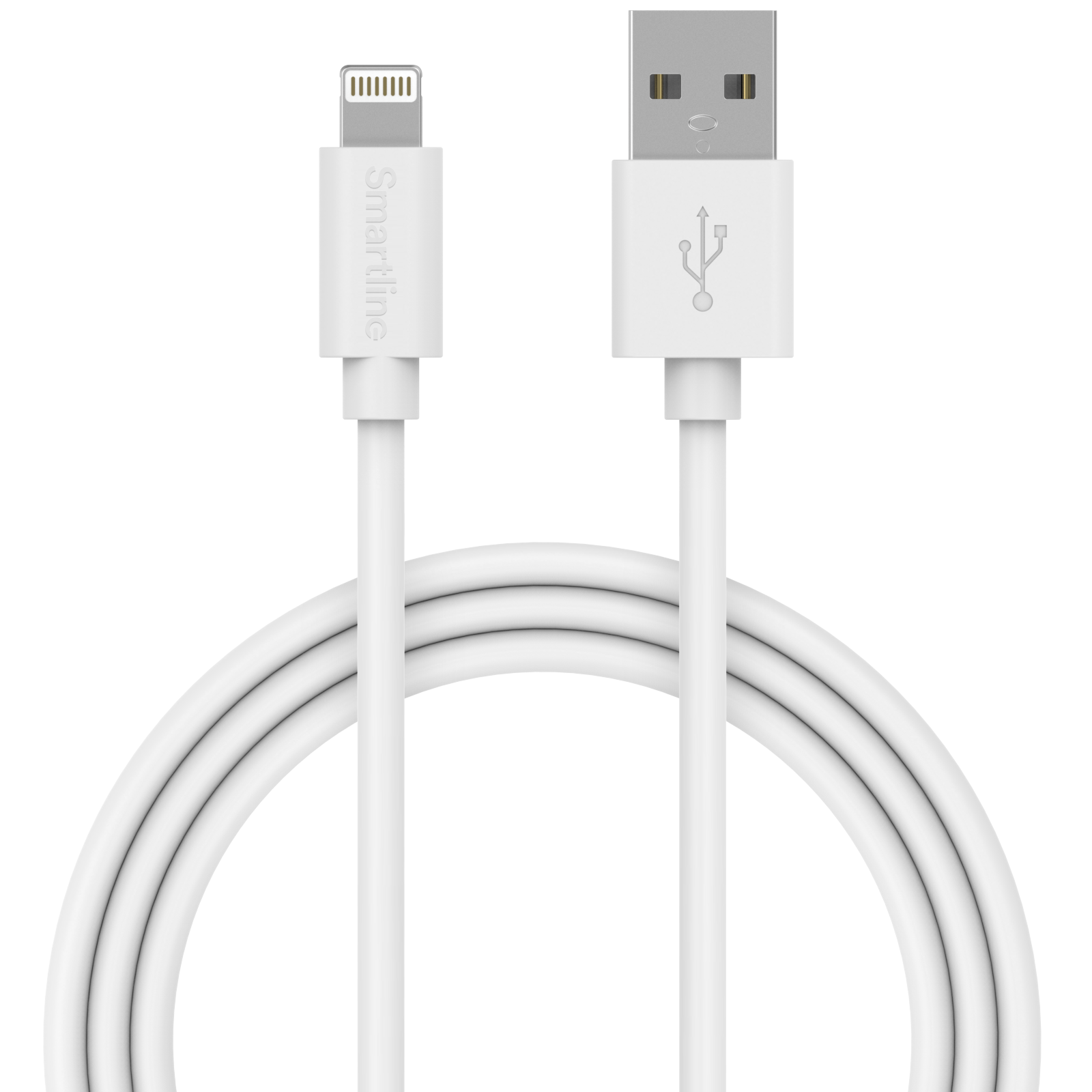 USB-kabel Lightning 3m Weiß