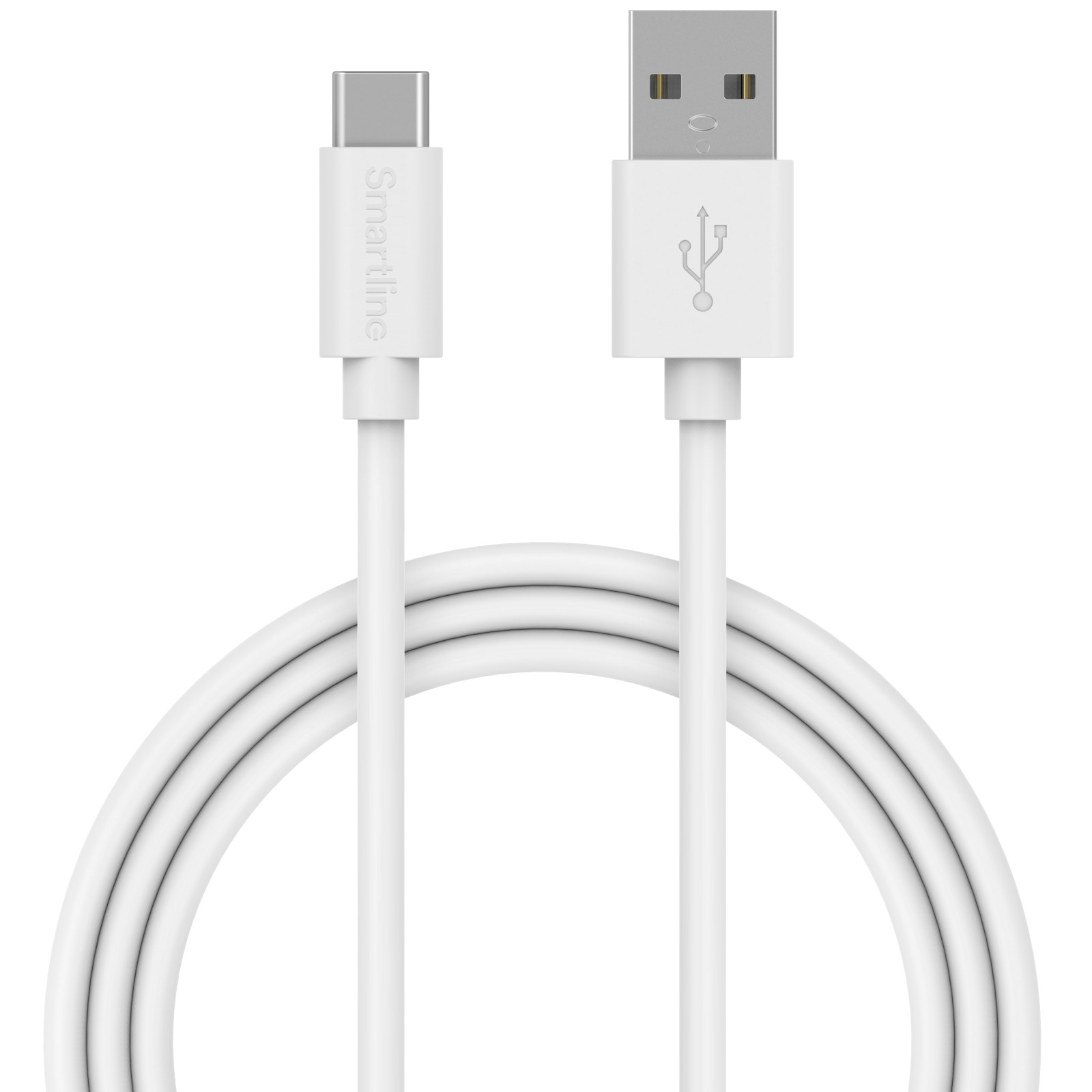 USB-kabel USB-C 3m Weiß