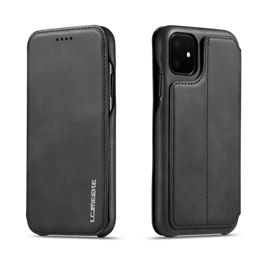 Slim Portemonnaie-Hülle iPhone 11 Schwarz