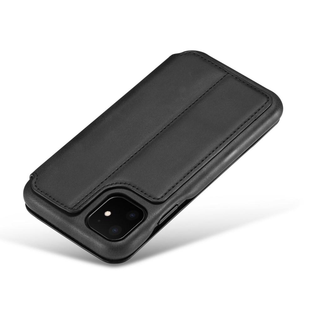 Slim Portemonnaie-Hülle iPhone 11 Schwarz