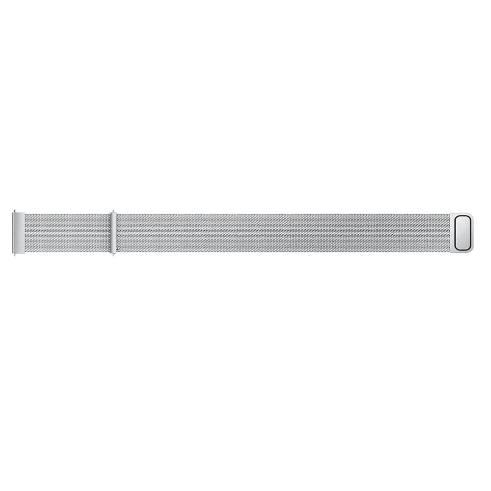 Withings Steel HR 36mm Milanaise-Armband silber