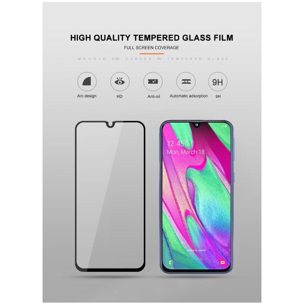 Panzerglas Voolbild Samsung Galaxy A40 Schwarz