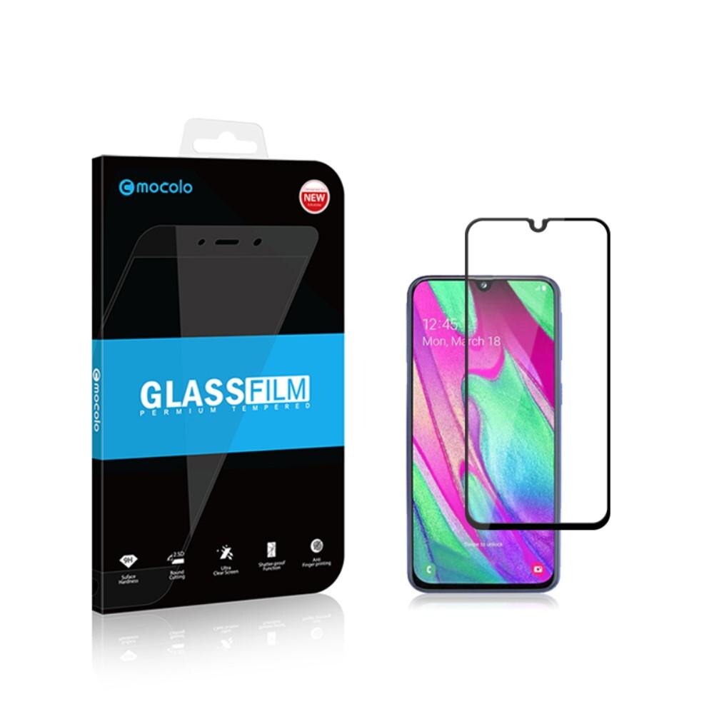 Panzerglas Voolbild Samsung Galaxy A40 Schwarz