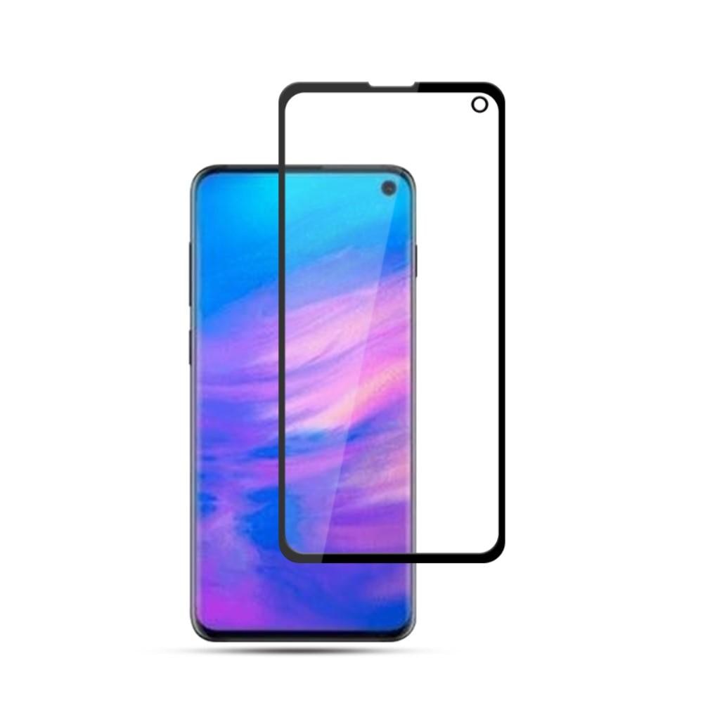 Vollabdeckendes Panzerglas Samsung Galaxy S10e Schwarz