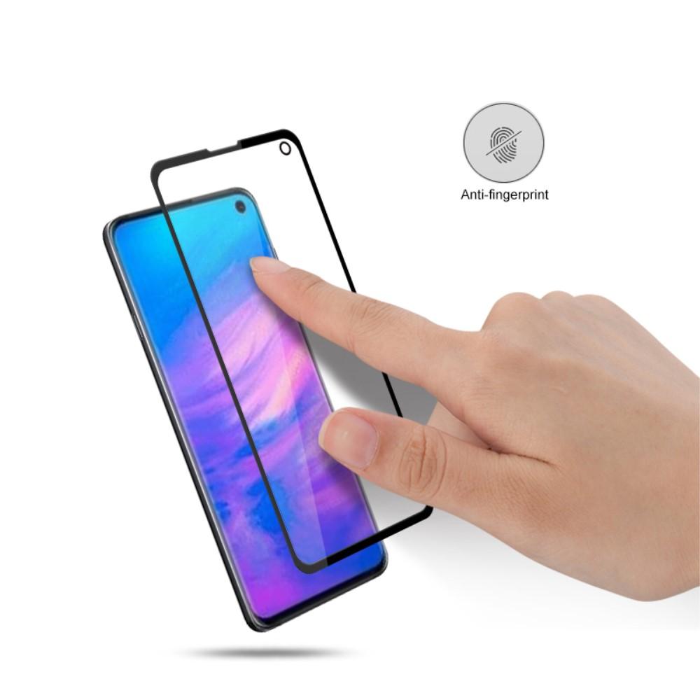 Vollabdeckendes Panzerglas Samsung Galaxy S10e Schwarz