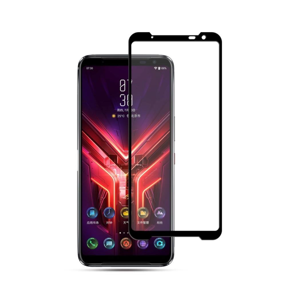 Vollabdeckendes Panzerglas Asus ROG Phone 3 Schwarz