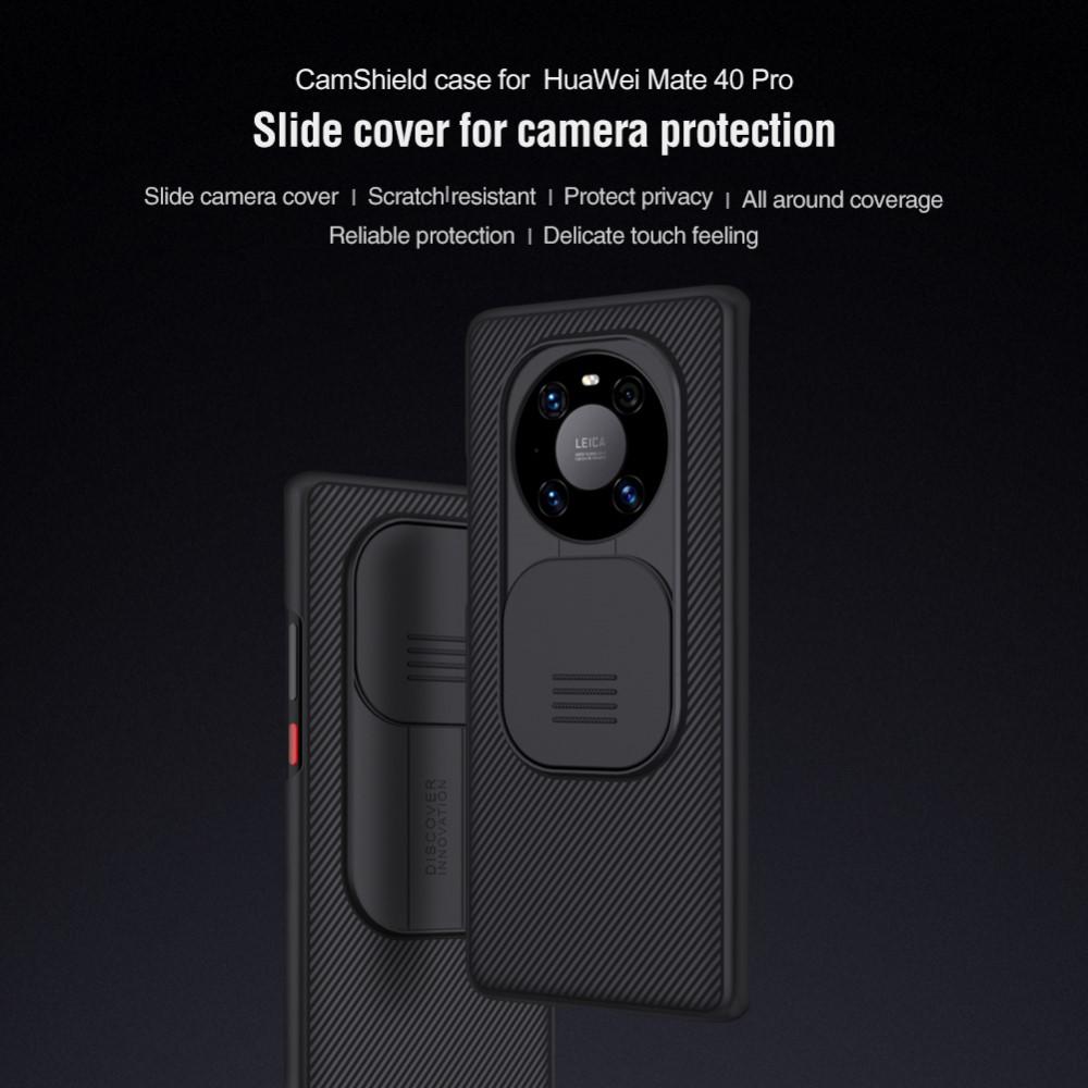 CamShield Hülle Huawei Mate 40 Pro Schwarz