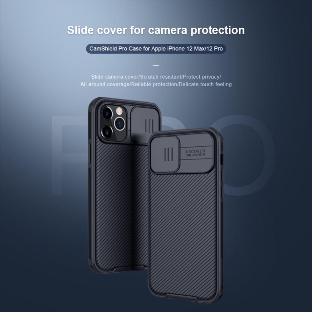 CamShield Hülle iPhone 12/12 Pro Schwarz