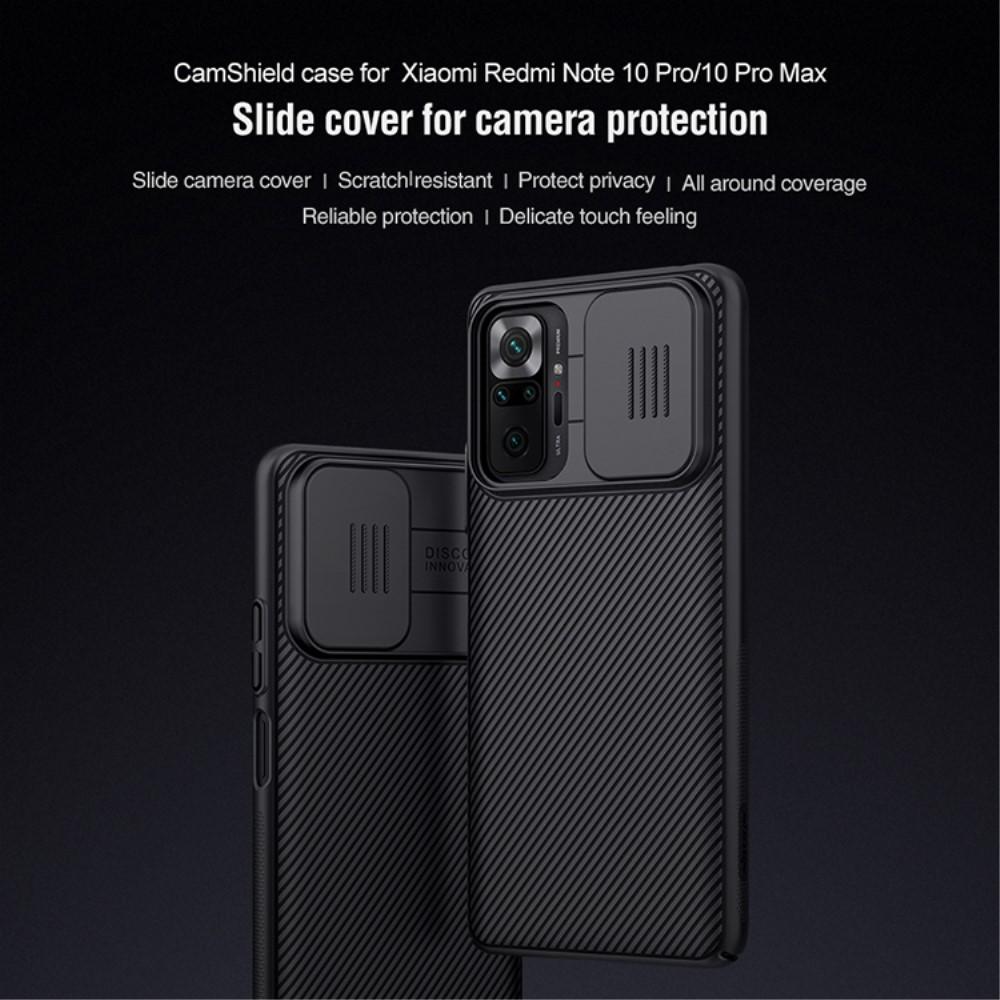 CamShield Hülle Xiaomi Redmi Note 10 Pro/Redmi Note 10 Pro Max Schwarz