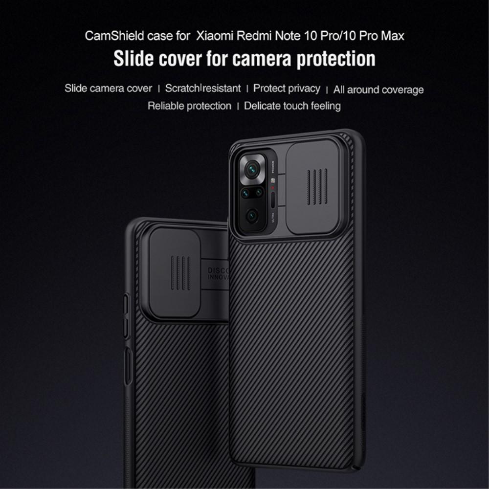 CamShield Hülle Xiaomi Redmi Note 10 Pro Schwarz