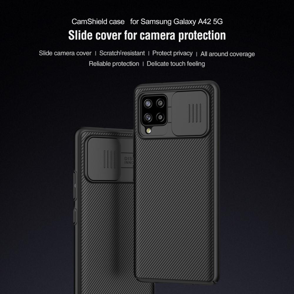 CamShield Hülle Samsung Galaxy A42 Schwarz