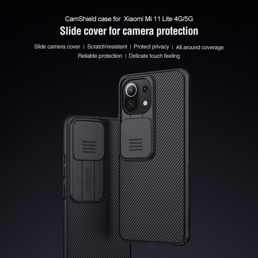 CamShield Hülle Xiaomi Mi 11 Lite 5G Schwarz