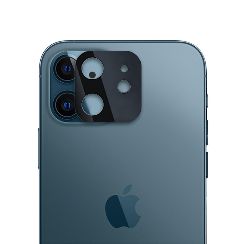 Displayschutz und Kameraschutz (2-in-1) iPhone 12 Mini Schwarz