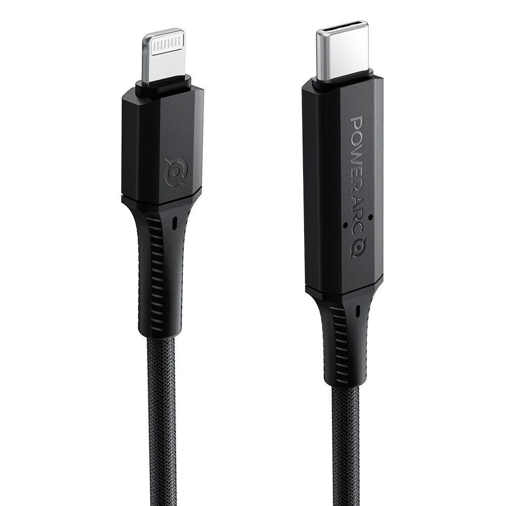 ArcWire USB-C to Lightning Cable (PB1901) Schwarz