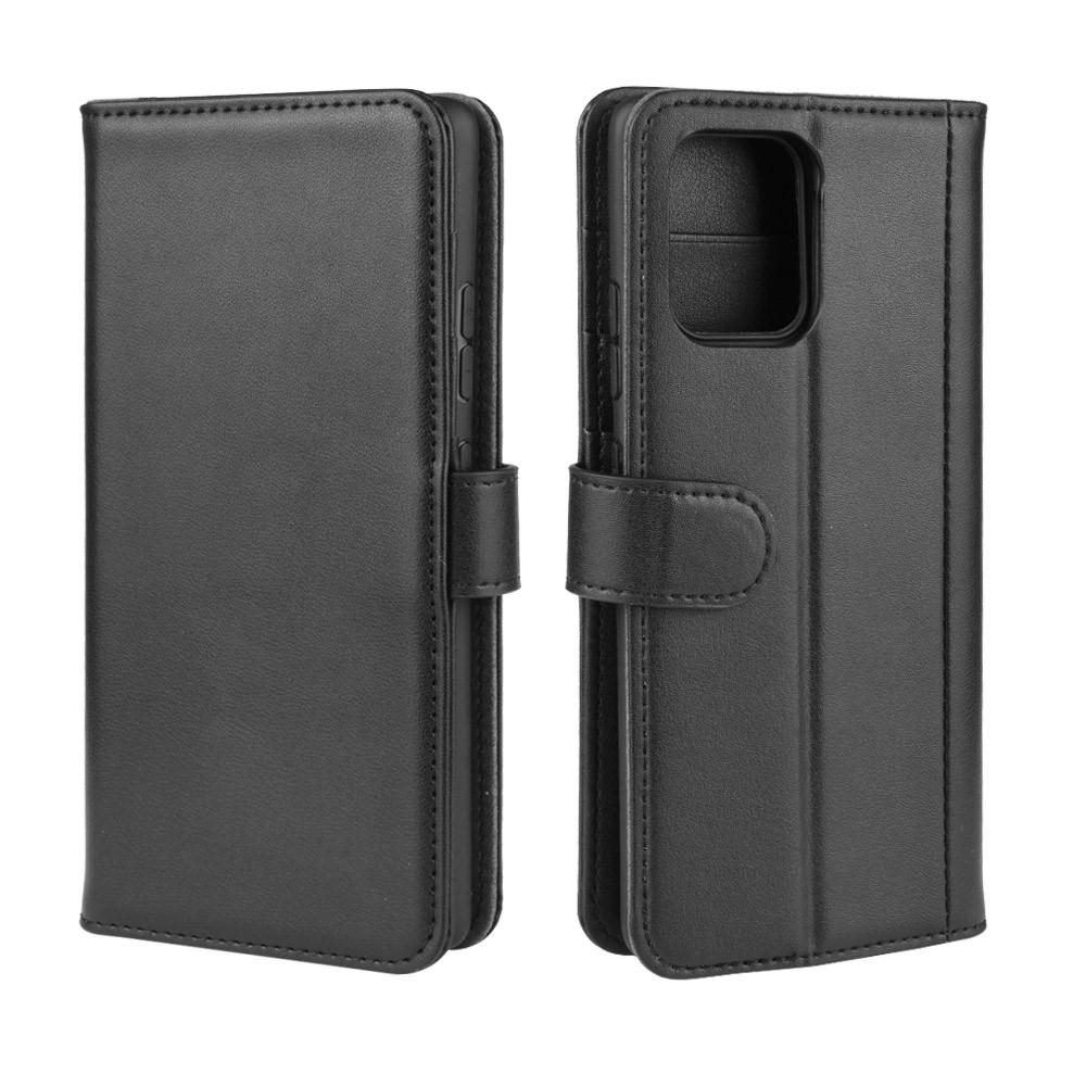 Samsung Galaxy S10 Lite Echtlederhülle Schwarz