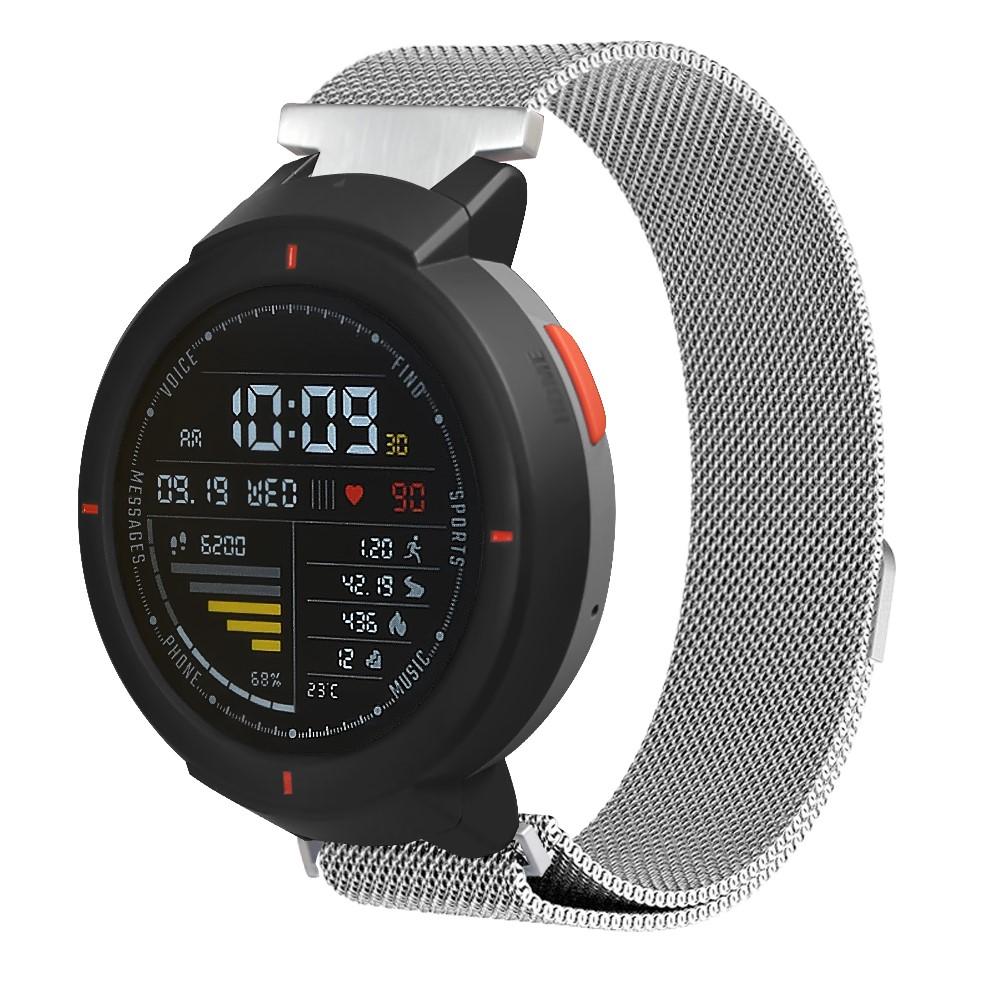 Xiaomi Amazfit Verge Milanaise Armband Silber