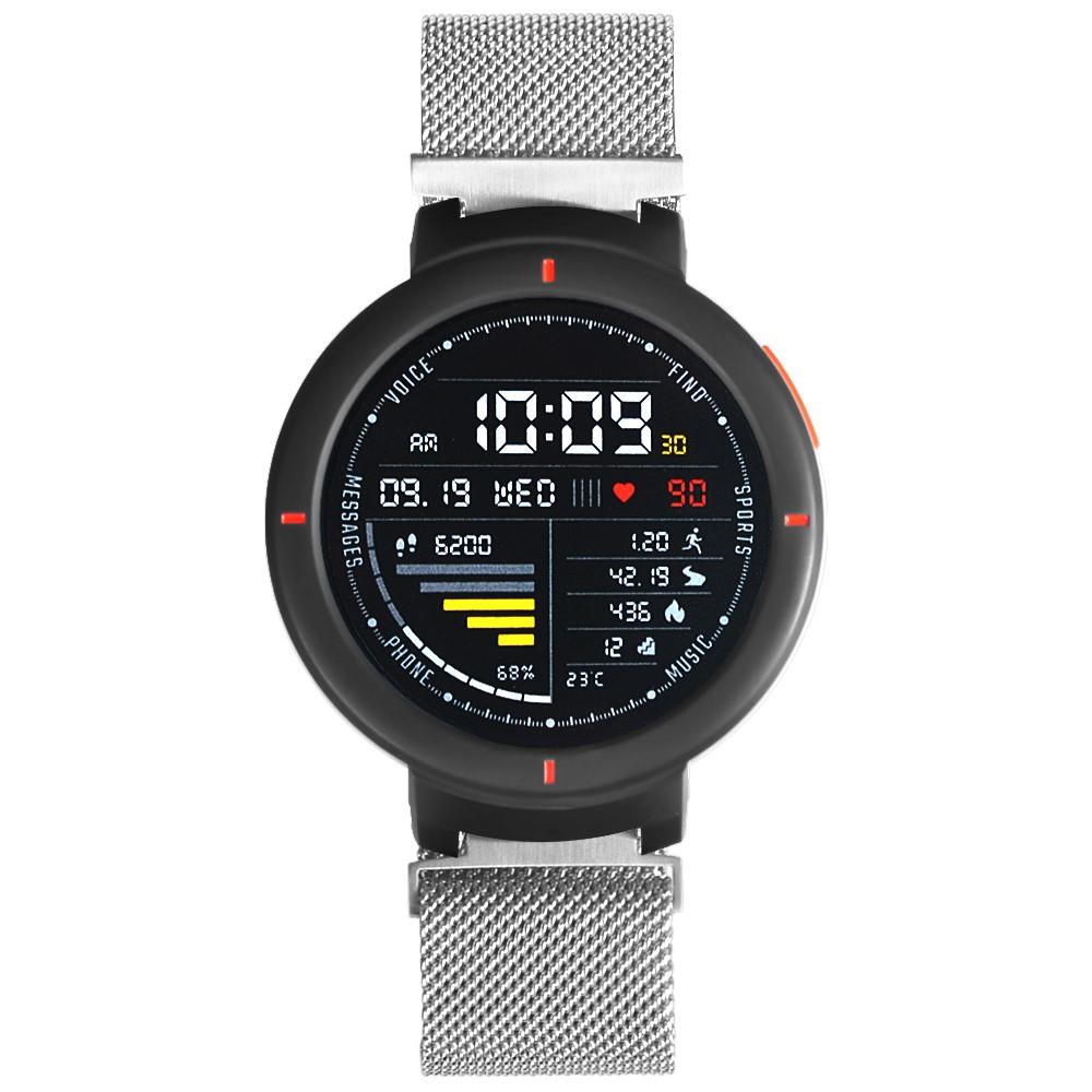 Xiaomi Amazfit Verge Milanaise Armband Silber