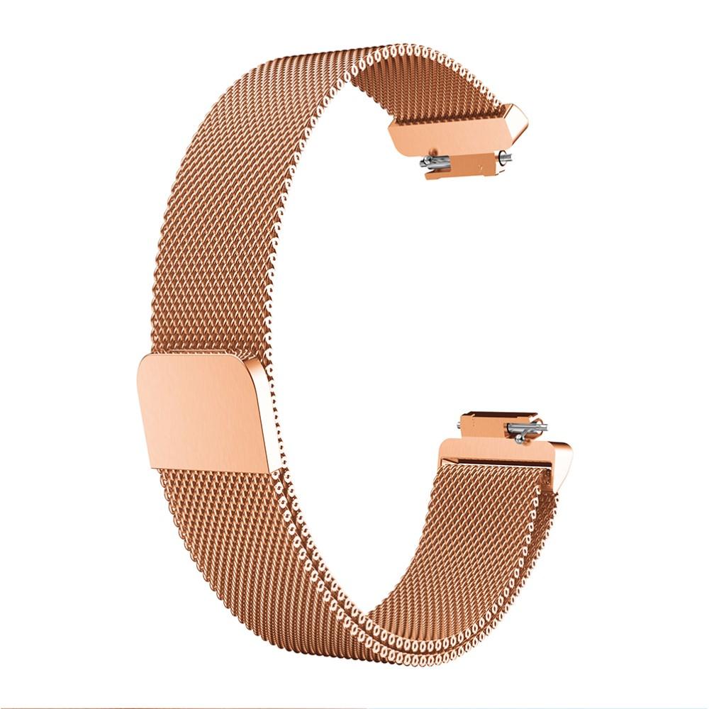 Fitbit Inspire/Inspire 2 Milanaise-Armband, roségold