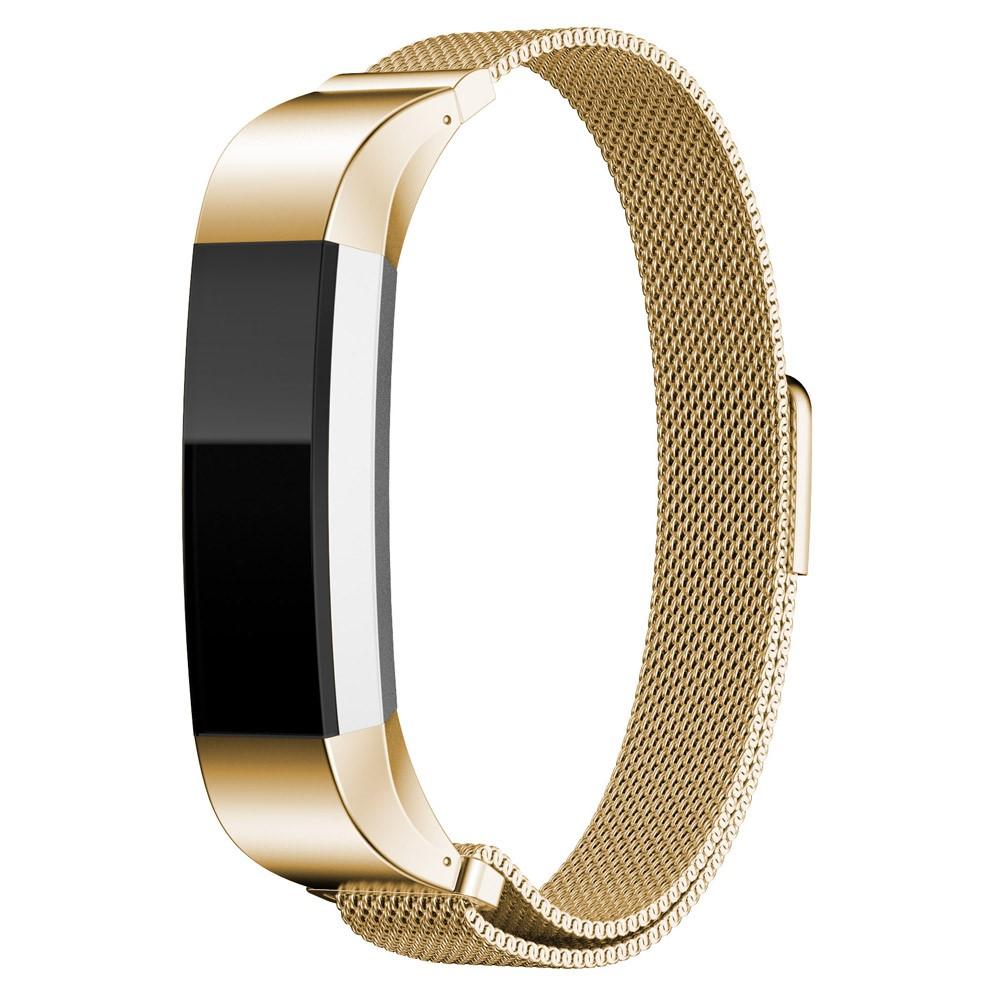 Fitbit Alta/Alta HR Milanaise-Armband, gold