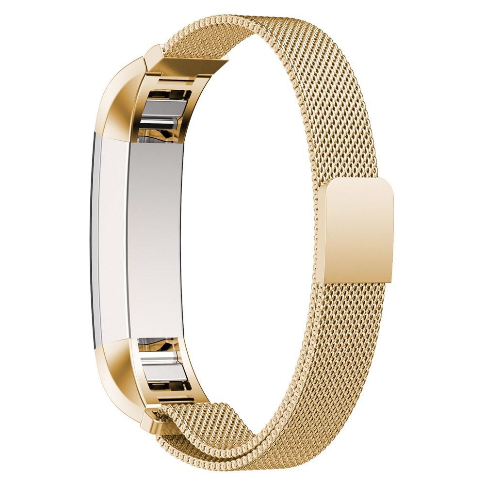 Fitbit Alta/Alta HR Milanaise-Armband, gold