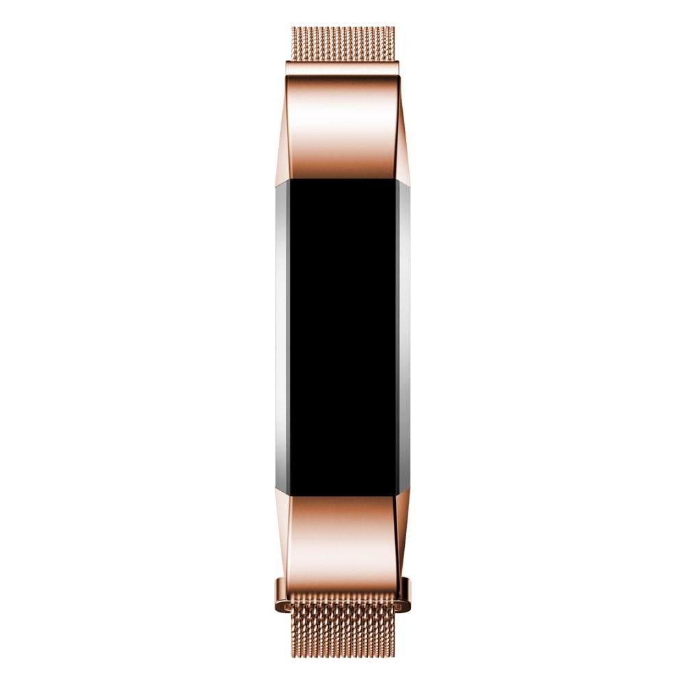 Fitbit Alta/Alta HR Milanaise-Armband, roségold