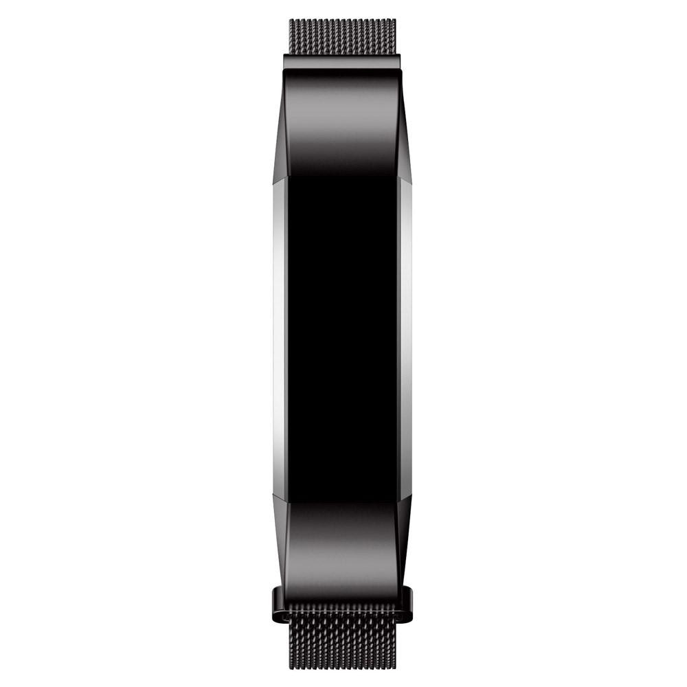 Fitbit Alta/Alta HR Milanaise-Armband, schwarz