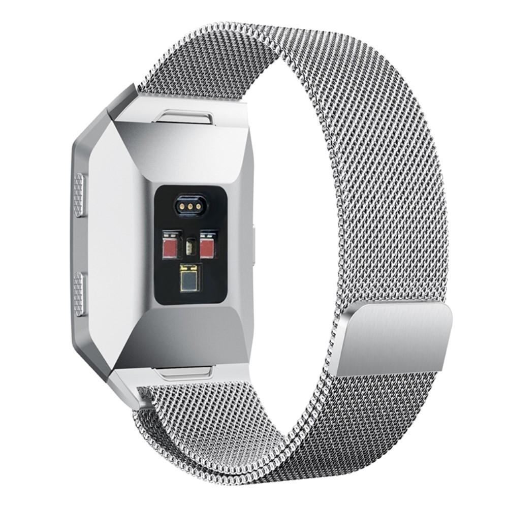 Fitbit Ionic Milanaise-Armband, silber