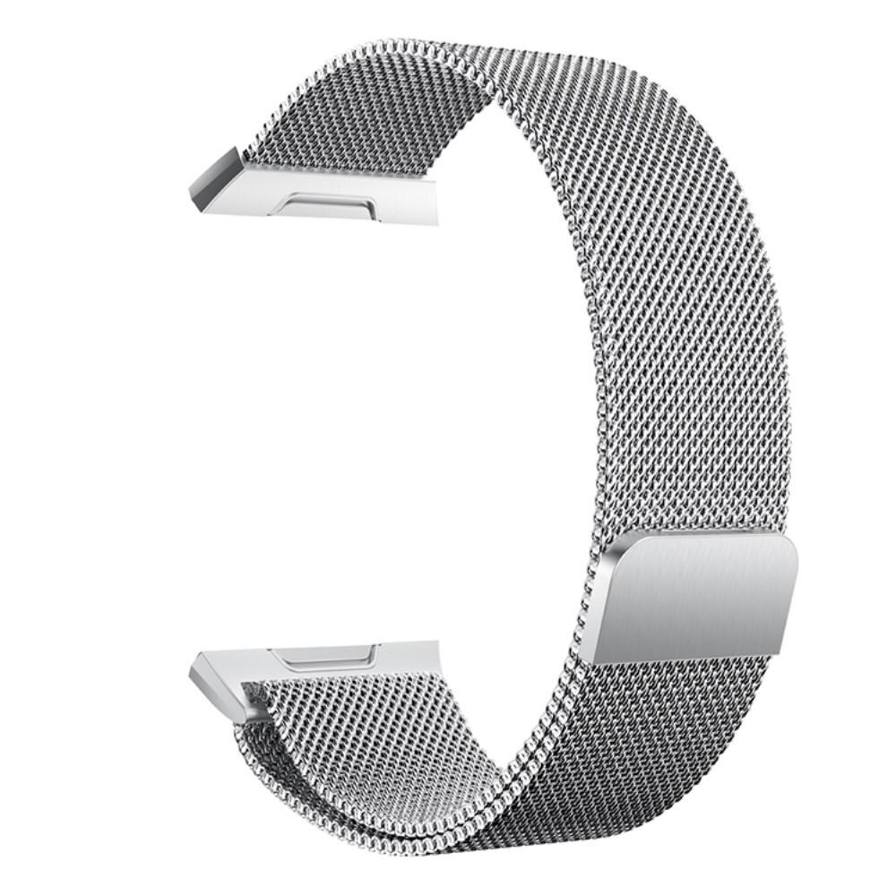 Fitbit Ionic Milanaise-Armband, silber