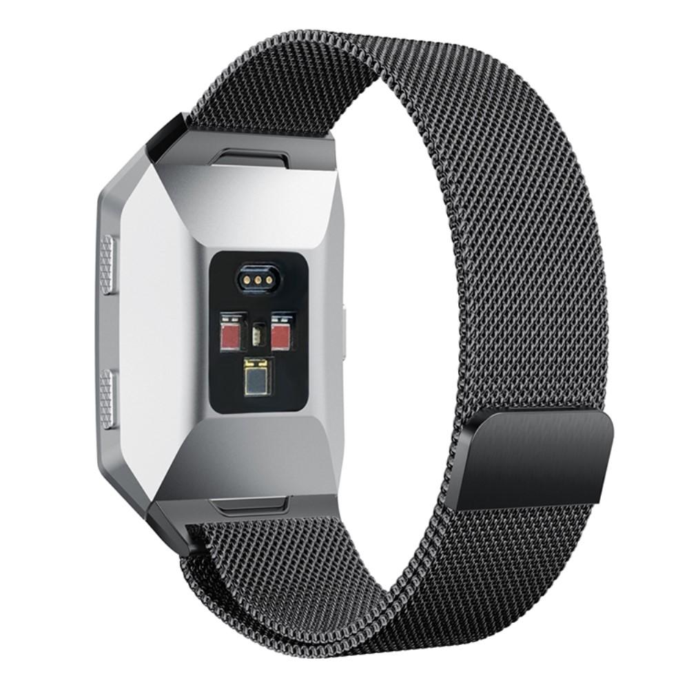 Fitbit Ionic Milanaise-Armband, schwarz