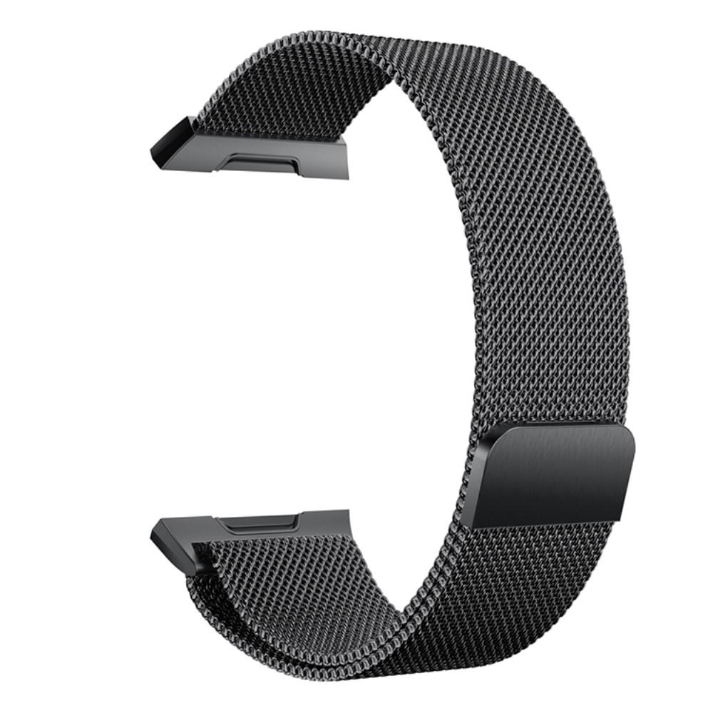 Fitbit Ionic Milanaise-Armband, schwarz