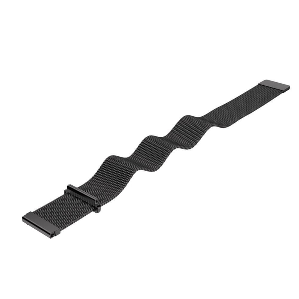 Samsung Gear S3 Frontier/S3 Classic Milanaise-Armband, schwarz