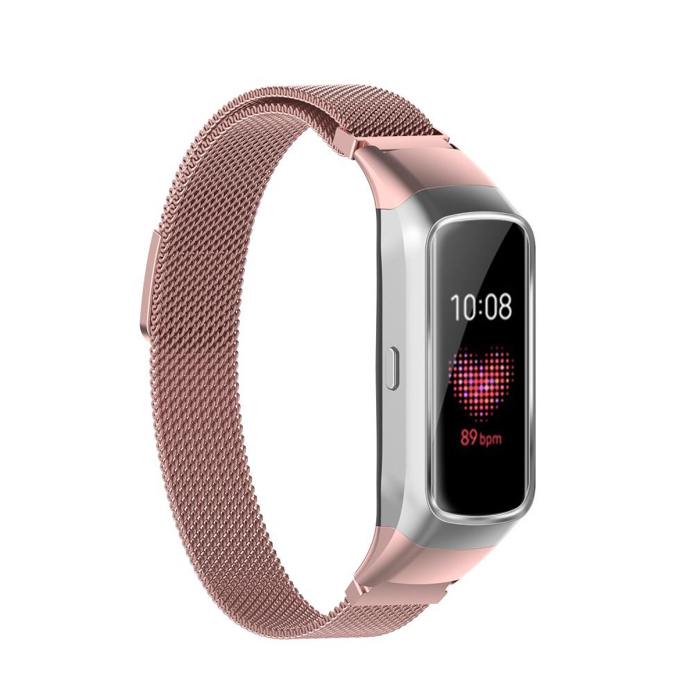 Samsung Galaxy Fit Milanaise-Armband, rosagold