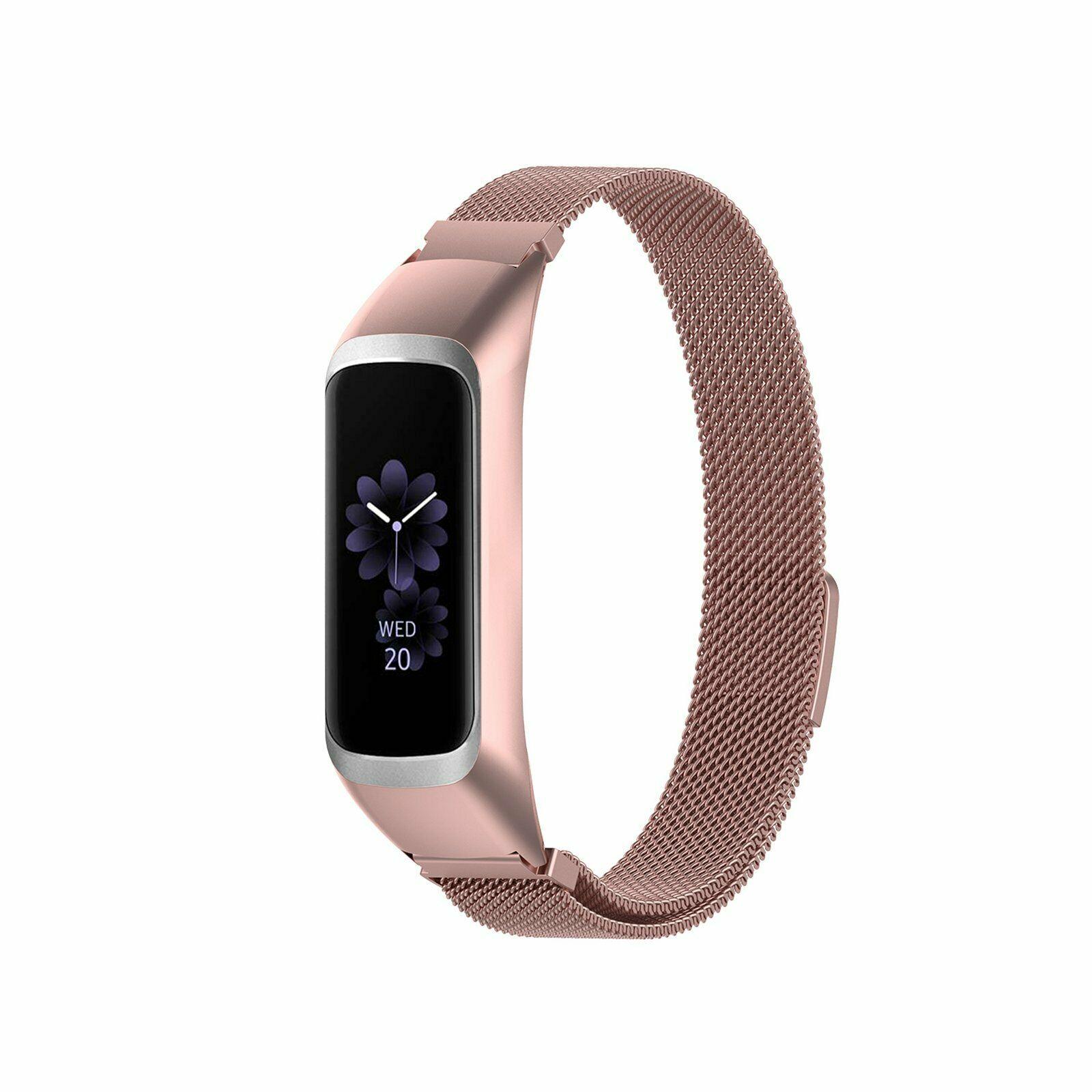 Samsung Galaxy Fit e Milanaise-Armband, roségold