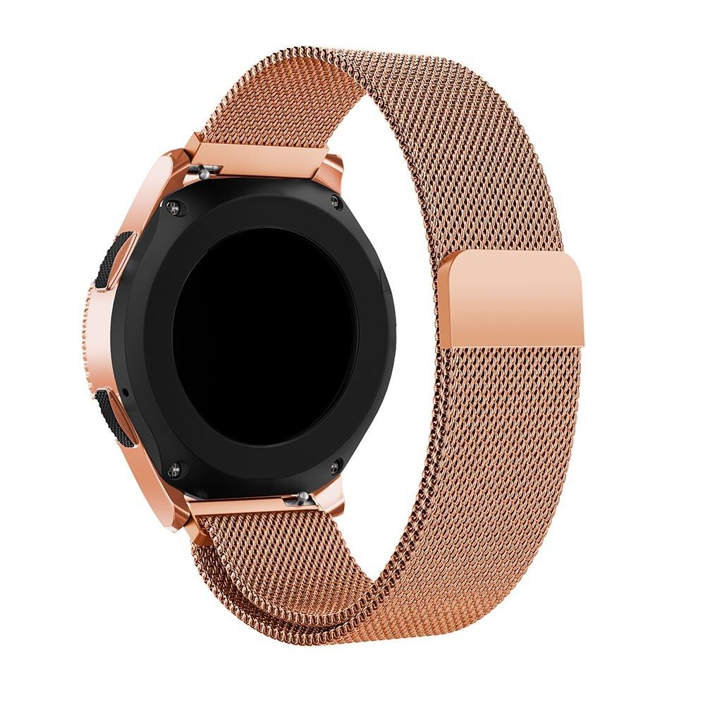 Samsung Galaxy Watch 42mm Milanaise-Armband, roségold