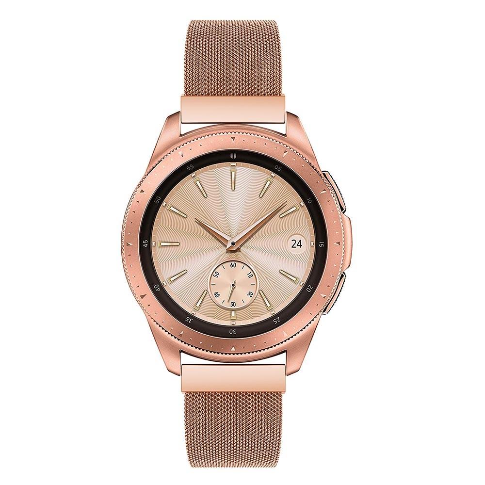 Samsung Galaxy Watch 42mm Milanaise-Armband, roségold