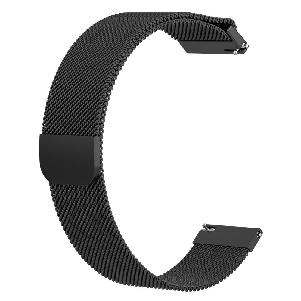 Samsung Galaxy Watch 42mm Milanaise-Armband, schwarz