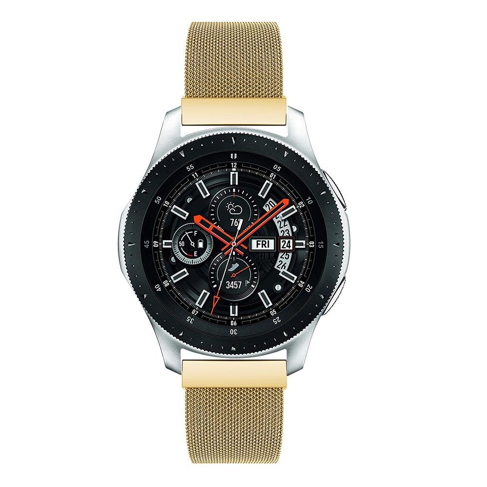 Samsung Galaxy Watch 46mm Milanaise-Armband, gold