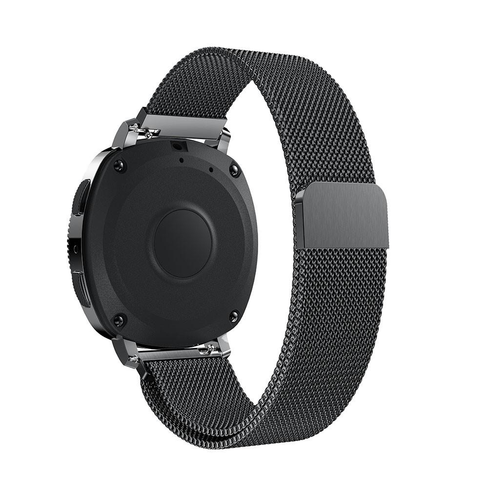 Samsung Gear Sport Milanaise-Armband, schwarz