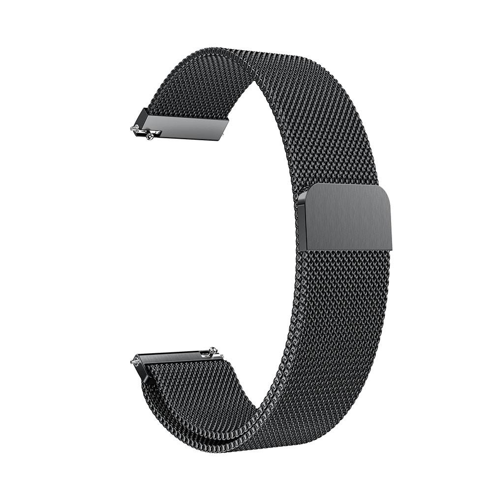 Samsung Gear Sport Milanaise-Armband, schwarz