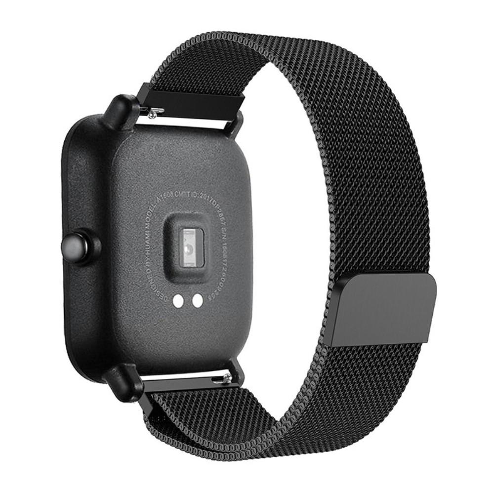 Xiaomi Amazfit Bip Milanaise-Armband, schwarz