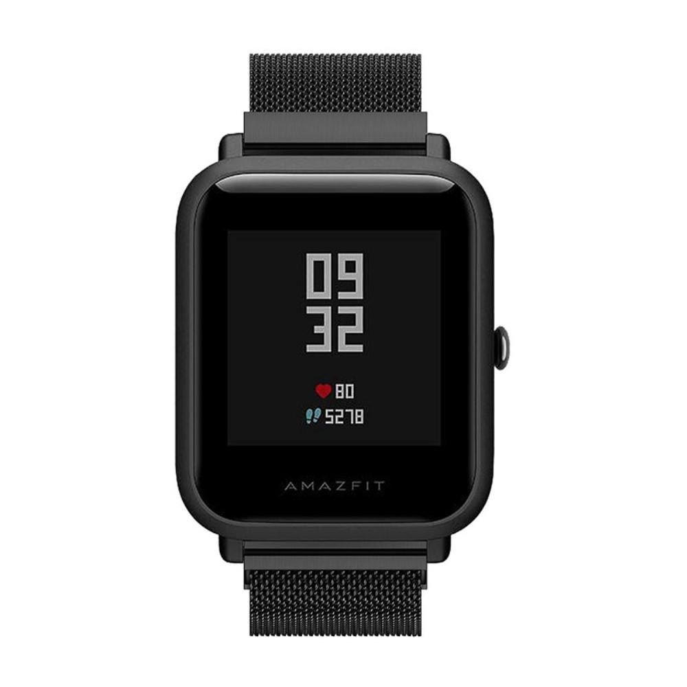  Amazfit Bip Milanaise-Armband Schwarz