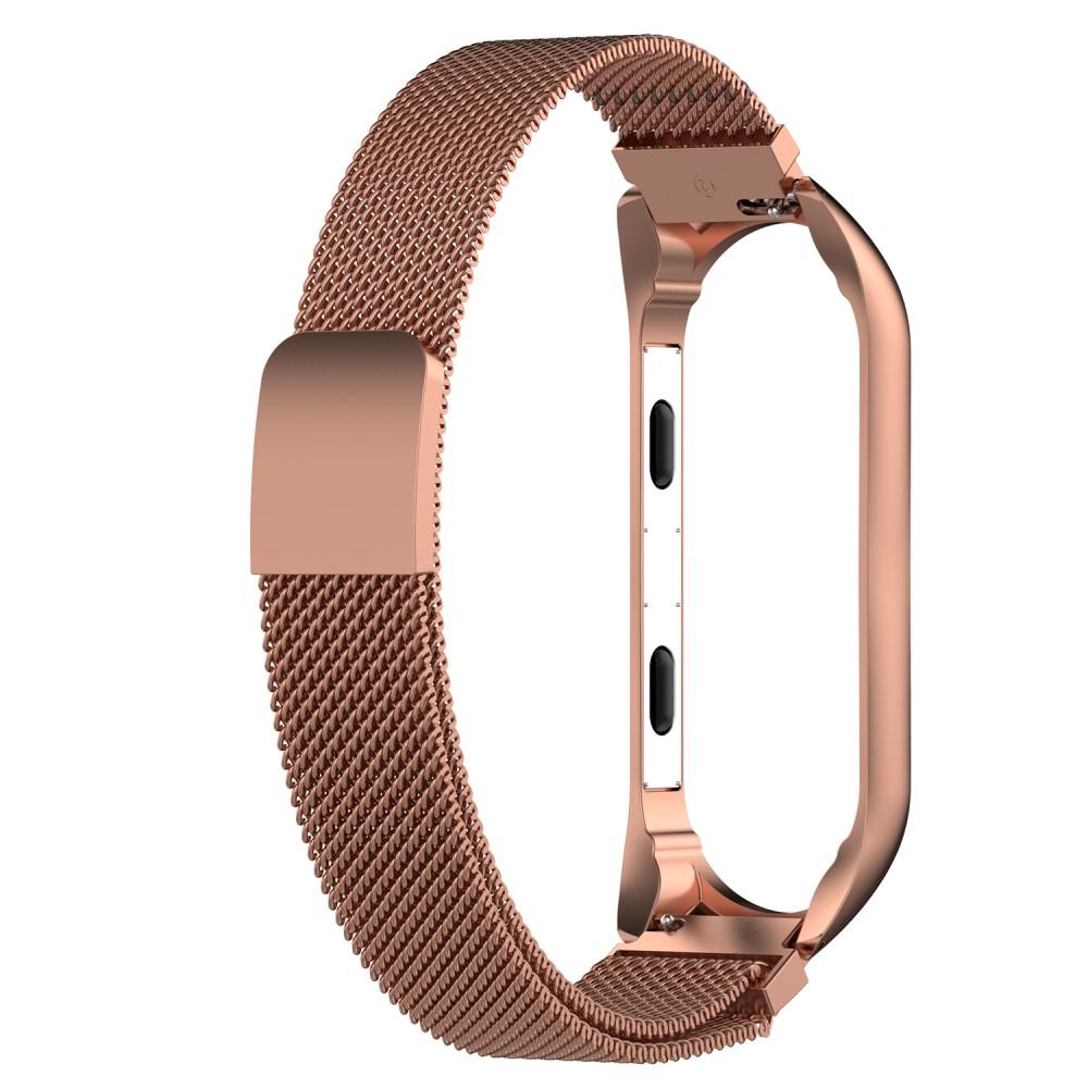 Xiaomi Mi Band 3/4 Milanaise-Armband, roségold