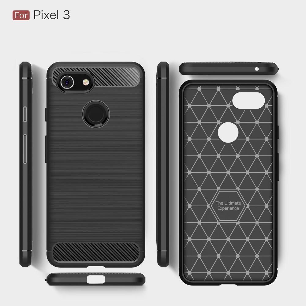 Brushed TPU Case Google Pixel 3 Black