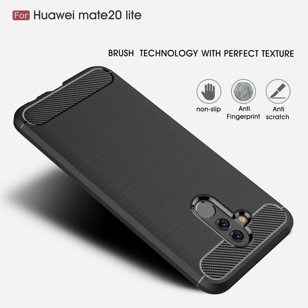 Brushed TPU Case Huawei Mate 20 Lite Black