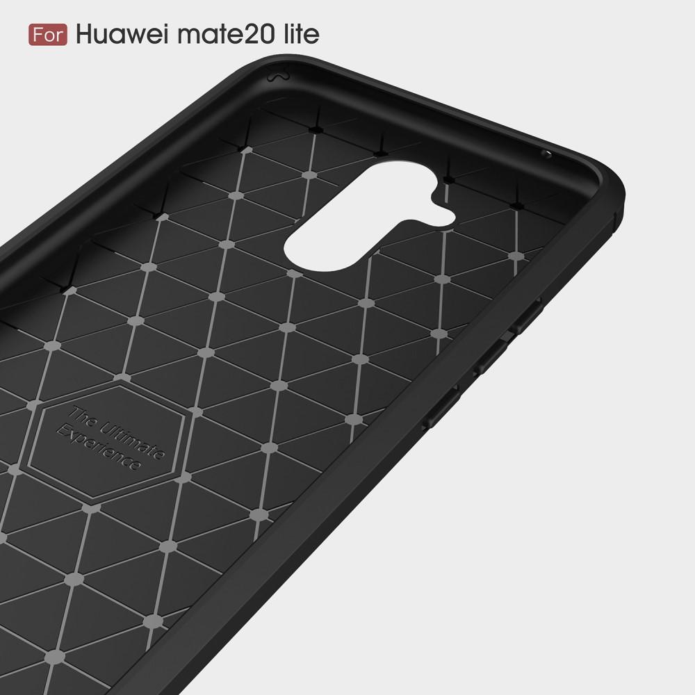 Brushed TPU Case Huawei Mate 20 Lite Black